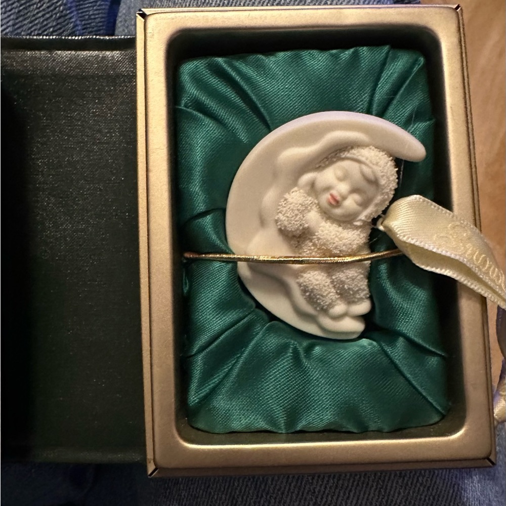 NEW in box Vintage 90’s Dept 56 - “rock a bye baby” Christmas Ornament